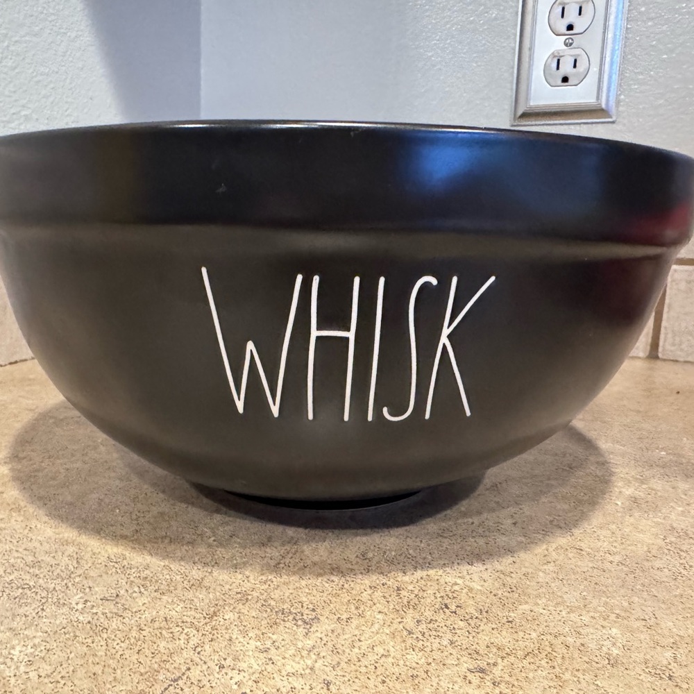 Rae Dunn Black Artisan Collection Bowl